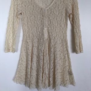 Free People Beautiful Laced Dress